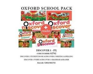 OXFORD DISCOVER 1 PACK PX (Student's Book+ Workbook+ GRAMMAR+ WRITING & SPELLING READER) - 02702