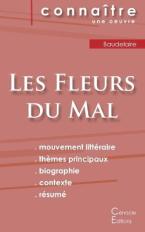 LES FLEURS DU MAL DE CHARLES BAUDELAIRE / FICHE DE LECTURE POCHE