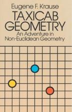 TAXICAB GEOMETRY:ADVENTURE IN NON EUDLIDEAN GEOMETRY