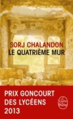 LE QUATRIEME MUR - PRIX DES LECTEURS 2015	