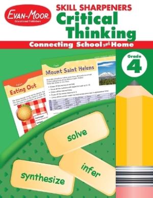 Skill Sharpeners: Critical Thinking, Grade 4 Workbook (Student) (Skill Sharpeners Critical Thinking)