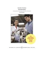 VERTEBRATES:COMPARATIVE ANATOMY, FUNCTION, EVOLUTION Paperback