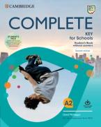 COMPLETE KEY FOR SCHOOLS STUDENT'S BOOK PACK (+ ONLINE PRACTICE & WORKBOOK WITH DOWNLOADABLE AUDIO) (FOR THE REVISED EXAM FROM 2020) 2ND ED