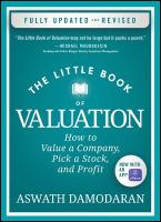 THE LITTLE BOOK OF VALUATION : HOW TO VALUE A COMPANY, PICK A STOCK, AND PROFIT