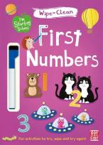FIRST NUMBERS: WIPE-CLEAN BOOK WITH PEN (I'M STARTING SCHOOL)  Paperback